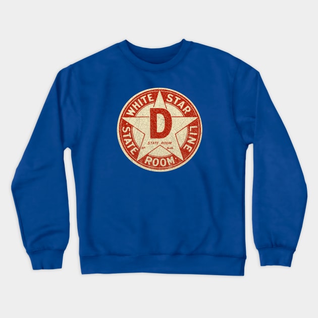 White Star Line Crewneck Sweatshirt by Midcenturydave